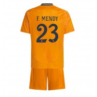 Camisa de time de futebol Real Madrid Ferland Mendy #23 Replicas 2º Equipamento Infantil 2024-25 Manga Curta (+ Calças curtas)